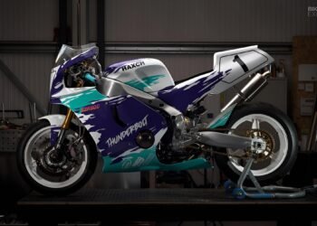 الدراجة HAXCH Moto Yamaha XZR900 Thunderbolt