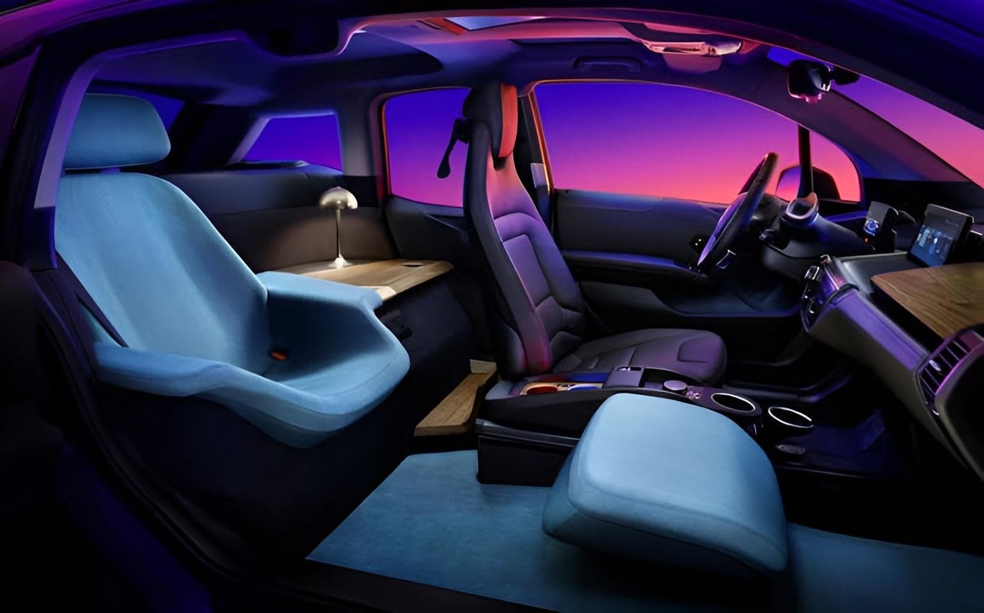 مقاعد السيارات "منعدمة الجاذبية" Zero Gravity Seats