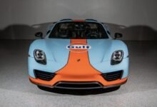 بورشه 918 سبايدر Weissach