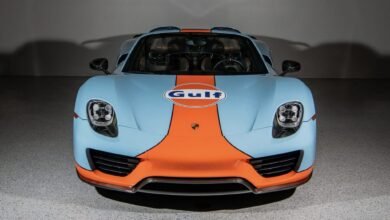 بورشه 918 سبايدر Weissach