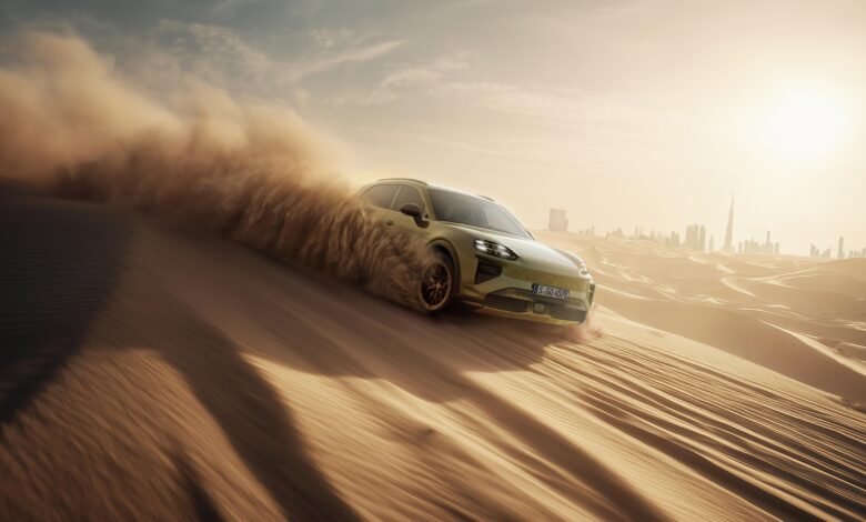 بورشه كايين الكهربائية Porsche Cayenne Electric 