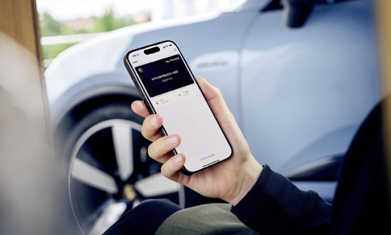 بورشه Apple Digital Key