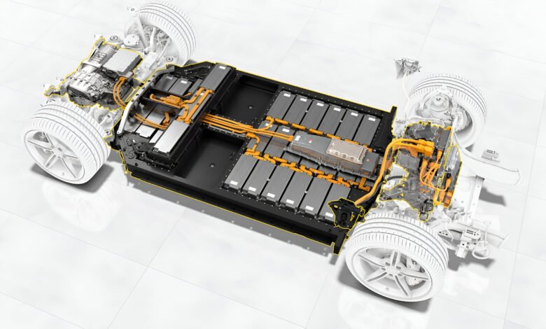 صناعة السيارات الكهربائية