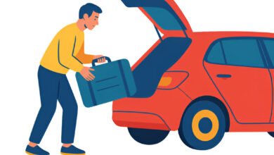 صندوق أمتعة السيارة Car Trunk