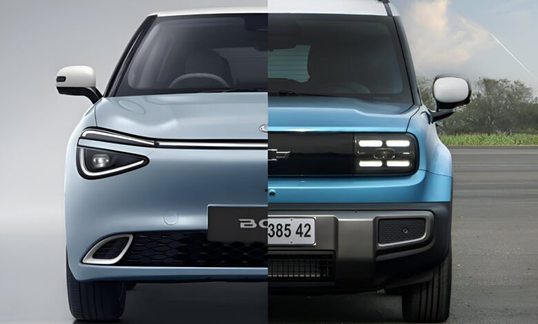 دونج فينج بوكس Dongfeng Box الصينية تواجه شيفروليه سبارك Chevrolet Spark EUV