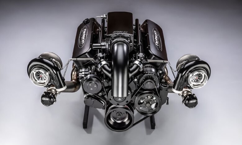 NRE 454 Big Block Twin-Turbo Outlaw crate engine