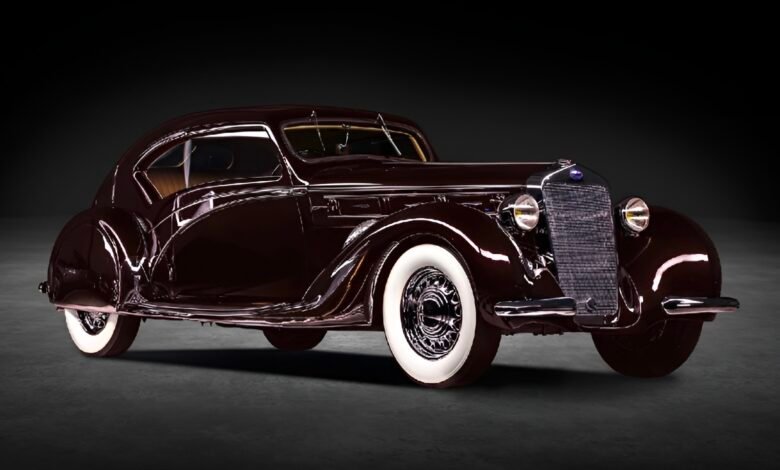  ديلّاج D8-120 كوبيه أيروسبورت موديل 1937 – Delage D8-120 Coach Aérosport by Letourneur et Marchand