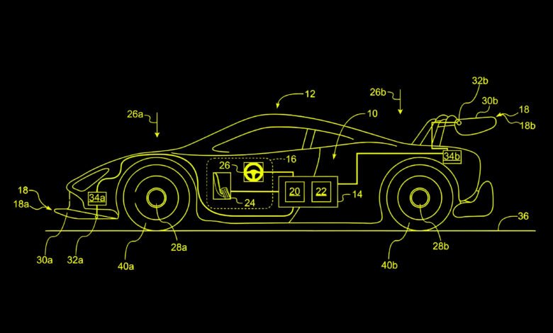 جنرال موتورز تطور تقنية جديدة للانجراف gm active aero drifting patent