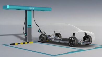 شحن السيارات الكهربائية