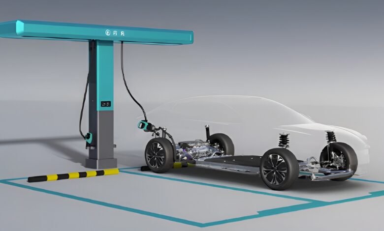 شحن السيارات الكهربائية