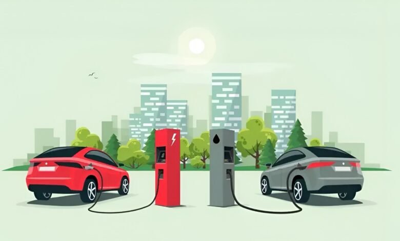 الفرق بين القوة الحصانية بالسيارات الكهربائية و التقليدية