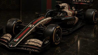 جوتشي Gucci تدخل الـ فورمولا-1 بالتعاون مع ألبين Alpine