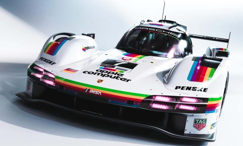 بورشه porsche-936 بشعار أبل