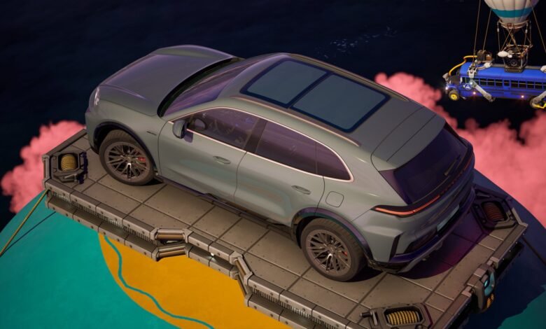 بورشه كايين تيربو الكهربائية Porsche Cayenne Turbo Electric