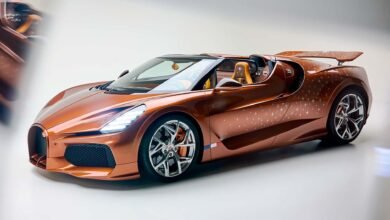 بوجاتي ميسترال Bugatti W16 Mistral Le Retour du Jeune Prince