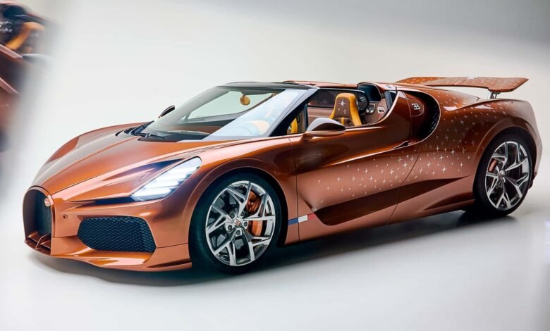 بوجاتي ميسترال Bugatti W16 Mistral Le Retour du Jeune Prince