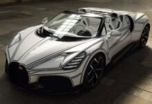 بوجاتي Bugatti W16 Mistral Blanc Éternel
