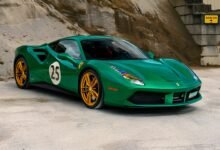 سيارة Ferrari 488 GTB Green Jewel إصدار الذكرى السبعين