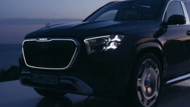 مرسيدس مايباخ GLS 680 موديل 2027 من الأمام