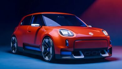 السيارة الاختبارية MG GO! التي تمهد لإطلاق MG2 الكهربائية الجديدة بتصميم رياضي خلال مهرجان جودوود 2026