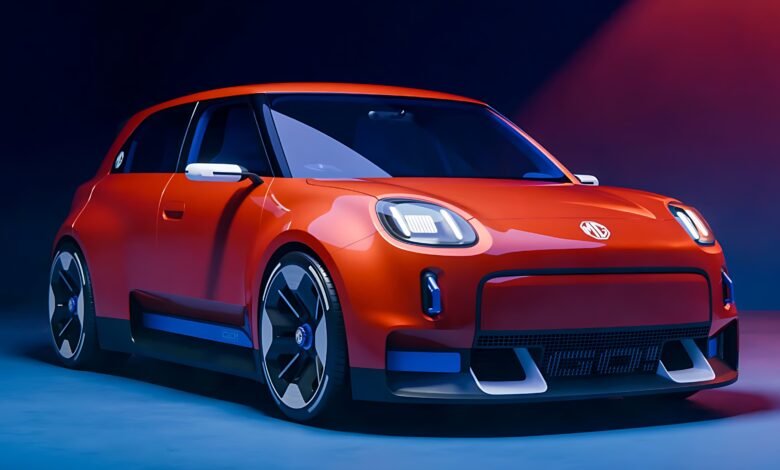 السيارة الاختبارية MG GO! التي تمهد لإطلاق MG2 الكهربائية الجديدة بتصميم رياضي خلال مهرجان جودوود 2026