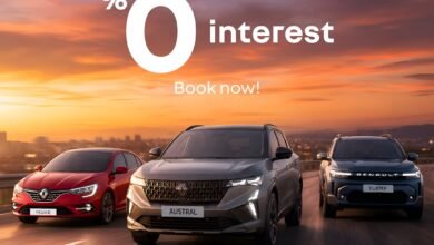 عروض رينو مصر على أوسترال وميجان وداستر بفائدة 0% خلال فعالية Renault Test Drive Experience