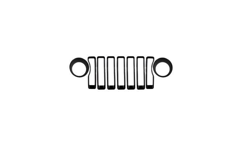 الشبكة الأمامية ذات السبع فتحات في سيارات جيب Jeep