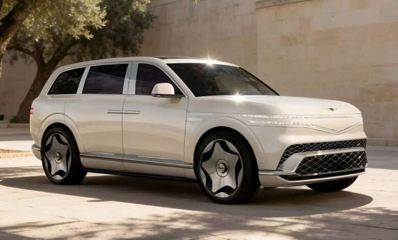 جينيسيس Genesis GV90 سيارة رياضية متعددة الاستخدامات كهربائية كاملة الحجم 