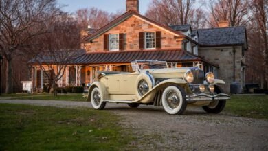 سيارة Duesenberg Model J Tourster موديل 1931 النادرة المعروضة في مزاد Monterey Auction 2026 بتقديرات تتجاوز 3 ملايين دولار