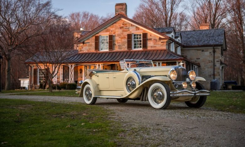 Duesenberg Model J Tourster موديل 1931