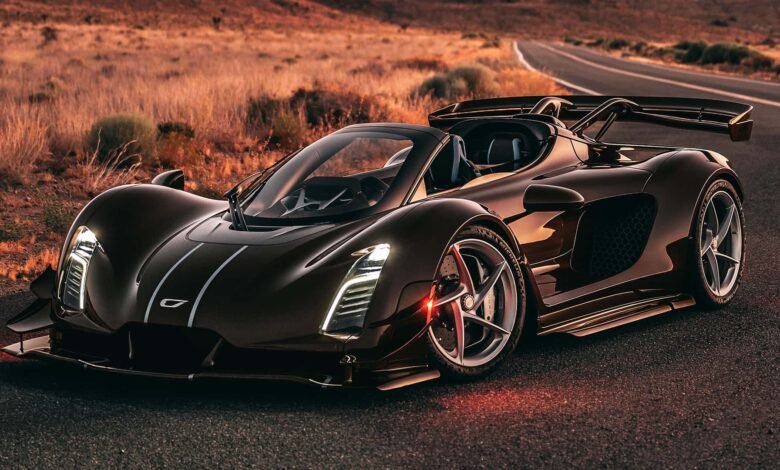 كزينجر 21C سبايدر Czinger 21C Spyder سيارة خارقة هجينة مكشوفة السقف 
