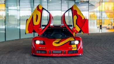 ماكلارين F1 GTR 10R بلون Pop Art في مزاد RM Sotheby’s