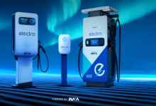 محطات شحن السيارات الكهربائية Electra التابعة لراية للمباني الذكية بالتعاون مع Sungrow بقدرة تصل إلى 180 كيلوواط في مصر