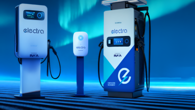 محطات شحن السيارات الكهربائية Electra التابعة لراية للمباني الذكية بالتعاون مع Sungrow بقدرة تصل إلى 180 كيلوواط في مصر