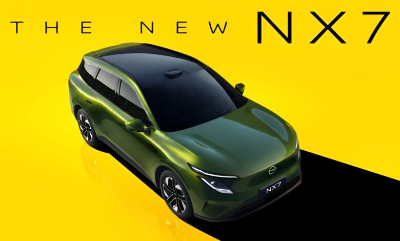نيسان NX7 الجديدة بتصميم حديث ومستشعر LiDAR أعلى السقف