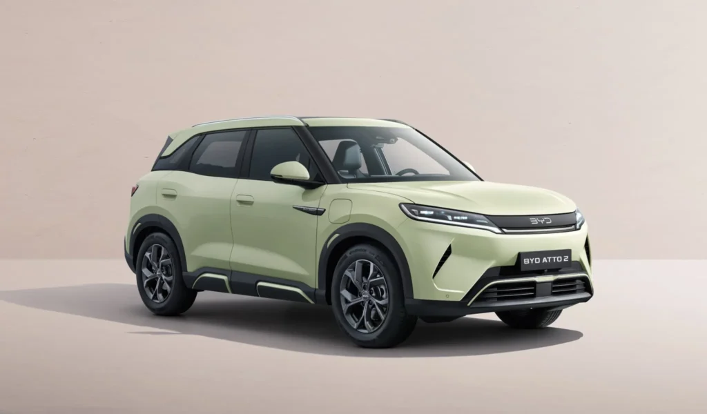 سيارة BYD ATTO 2 الكهربائية التي تستعد مان دريم لتقديمها في مصر