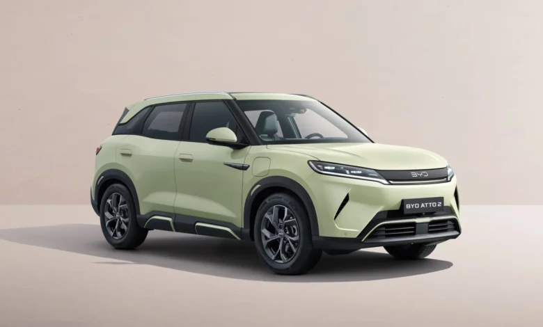 سيارة BYD ATTO 2 الكهربائية التي تستعد مان دريم لتقديمها في مصر