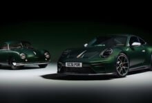 بورشه 911 GT3 Touring Earls Court 51 Edition باللون الأخضر المستوحى من سيارة بورشه 356 موديل 1951