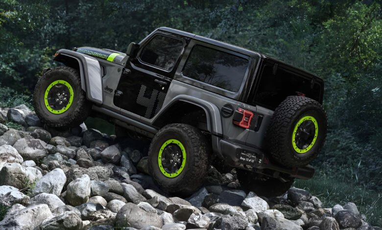صور جيب رانجلر Switchback موديل 2027، المبنية على فئة Rubicon X