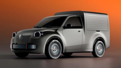 سيتروين 2CV Fourgonnette Concept الاختبارية بتصميم صندوقي مستوحى من الشاحنة التجارية الكلاسيكية